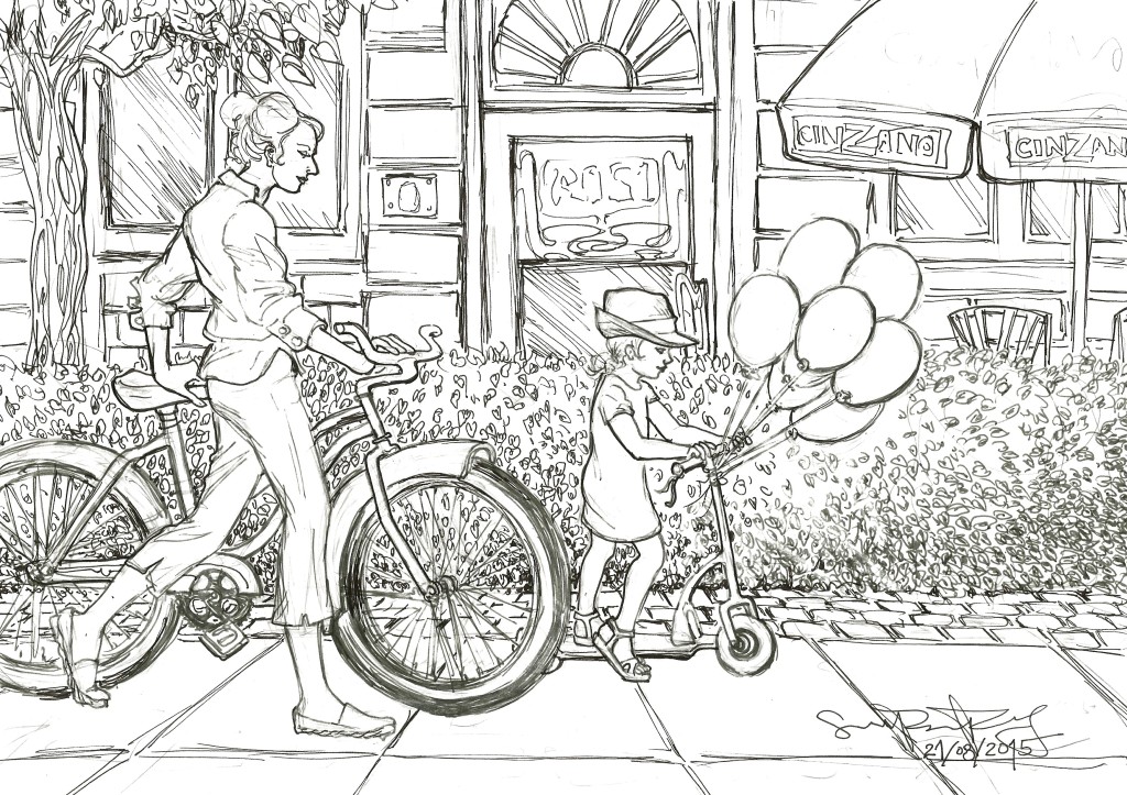 Original drawing Suzanne Forbes