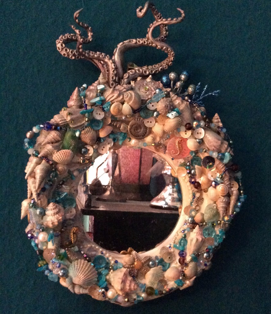 Tentacle Grotto Mirror by Suzanne Forbes