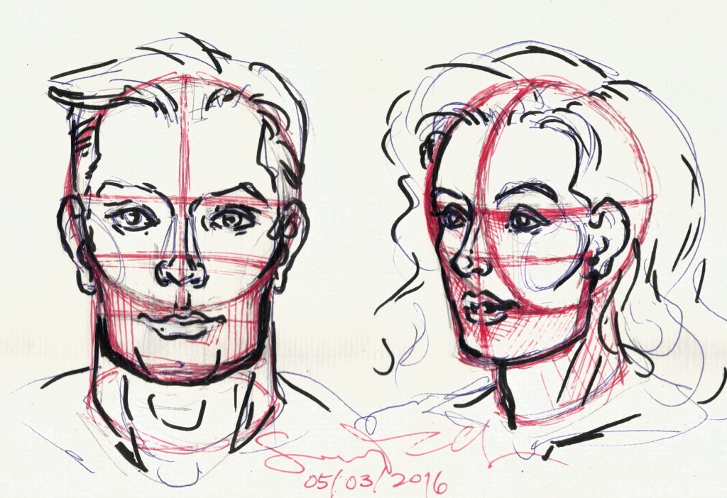 Head construction by Suzanne Forbes 2016