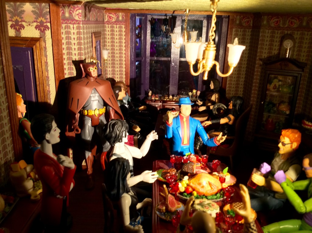 Action figure dollhouse Suzanne Forbes