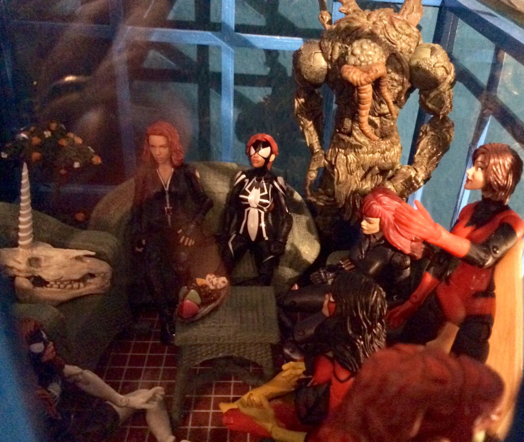 action figure dollhouse Suzanne Forbes