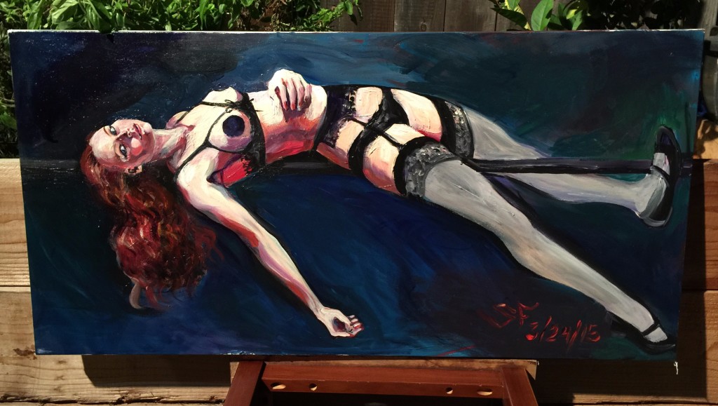 Bunny Holmes by Suzanne Forbes- photo by Neil Girling