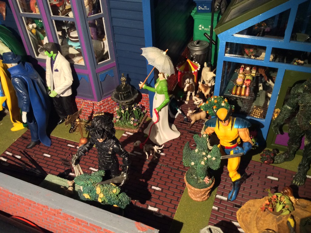 Action Figure Dollhouse by Suzanne Forbes