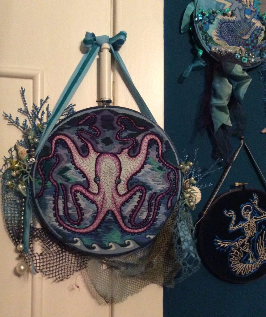 Octopus Mixed Media Suzanne Forbes May 2016