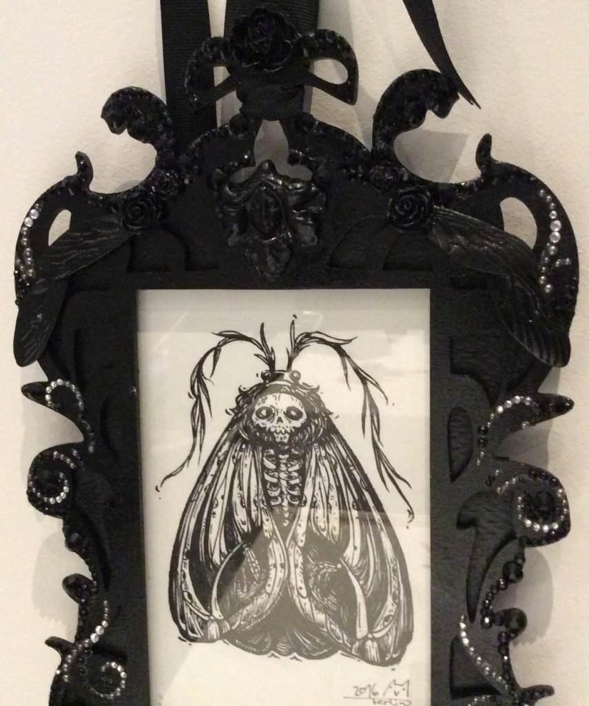 moth by Daria Rhein frame by Suzanne Forbes June 2016