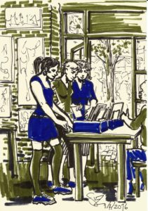 Patrons Berlin Graphic Days July 1 2016 by Suzanne Forbes