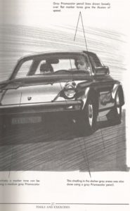 detail pg 27 Advertising Layout Techniques by Harry Borgman 1983 