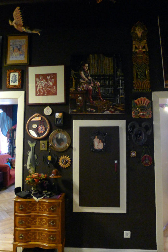 Suzanne Forbes decor hallway fuse box