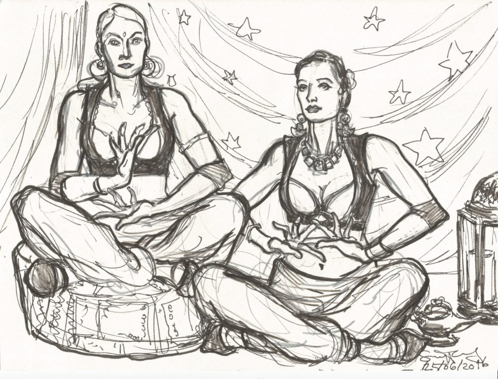 drink and draw summer 2016 Suzanne Forbes