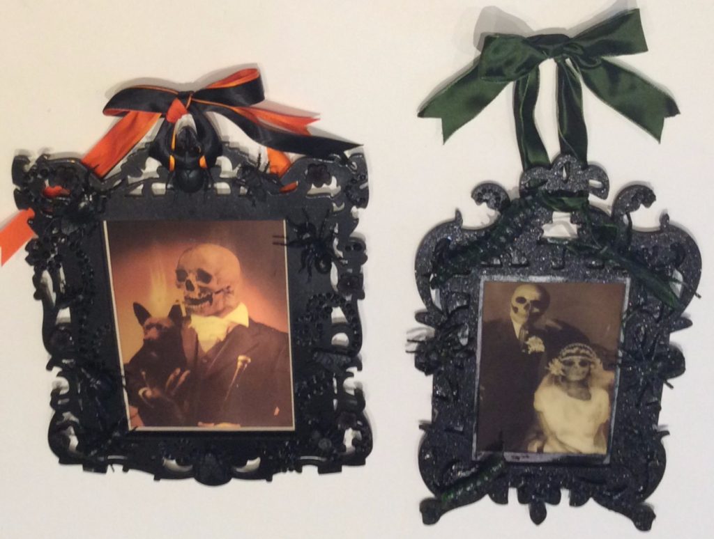 creepy Halloween bug frames by Suzanne Forbes 2016