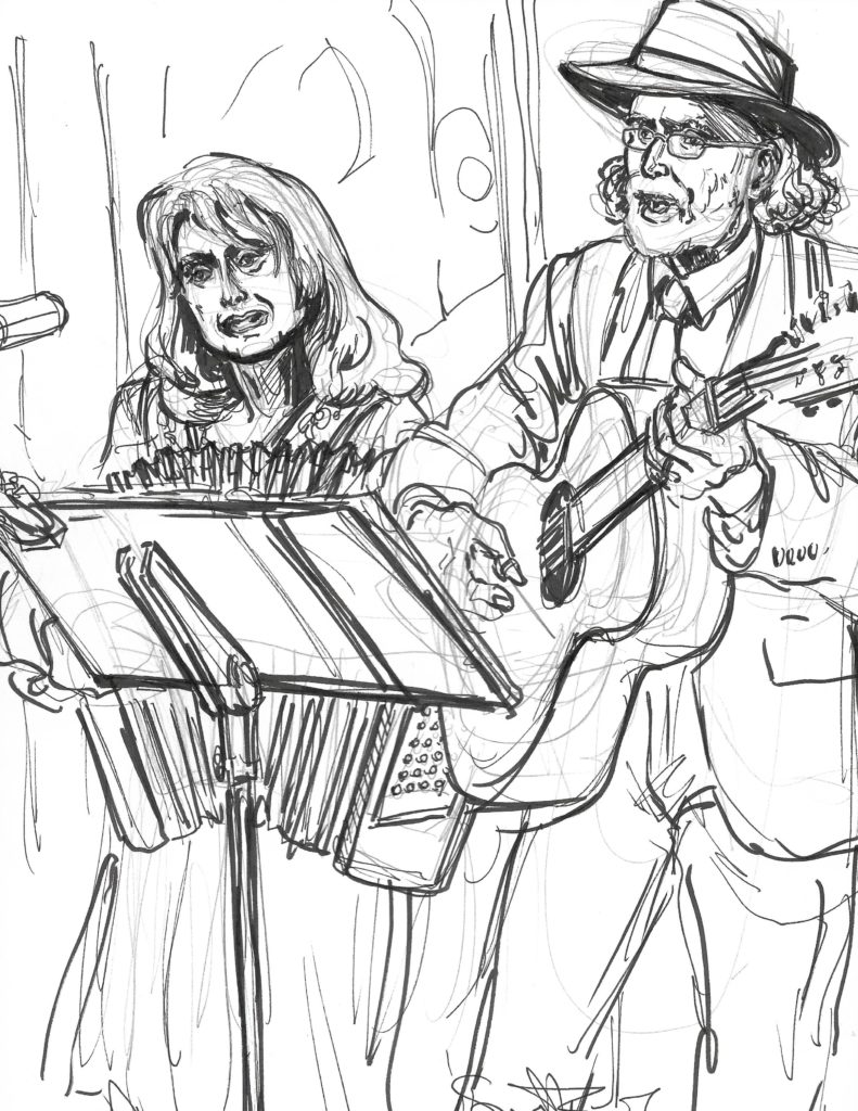 Lou and Peter Berryman by Suzanne Forbes