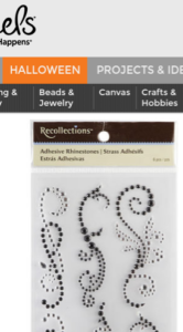 rhinestone flourishes