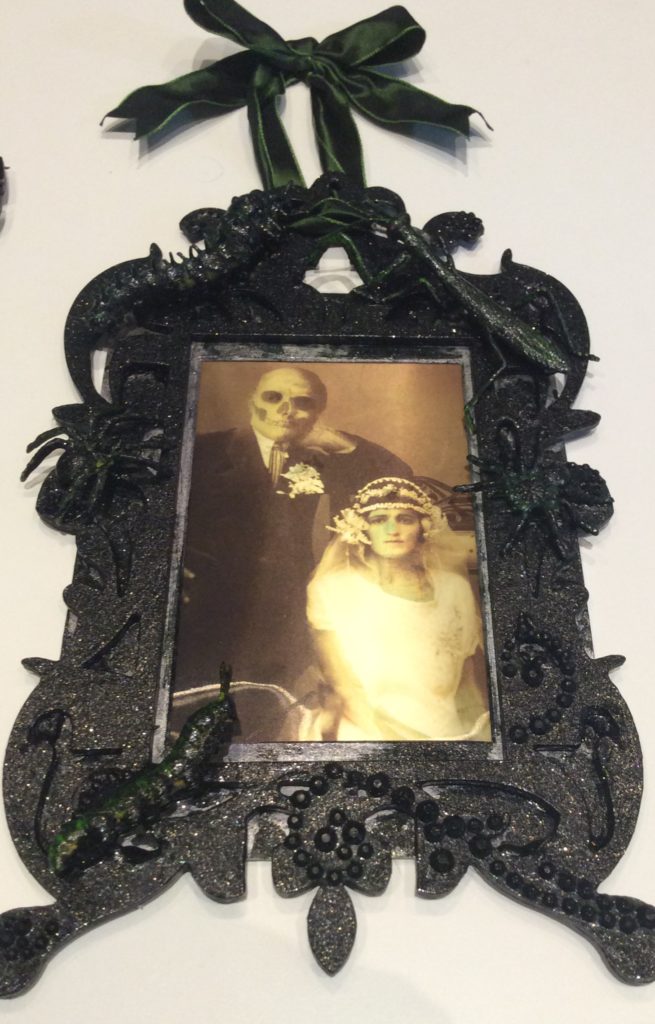 creepy Halloween bug frames by Suzanne Forbes 2016