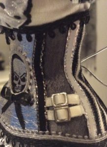 Suzanne Forbes Sideshow Bride of Frankenstein custom doll corset