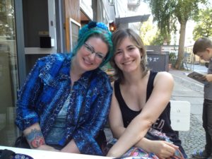 With a beloved friend and student, Charlottenburg Fall 2016