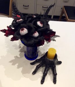 Eyeball bouquet by Suzanne Forbes Halloween DIY
