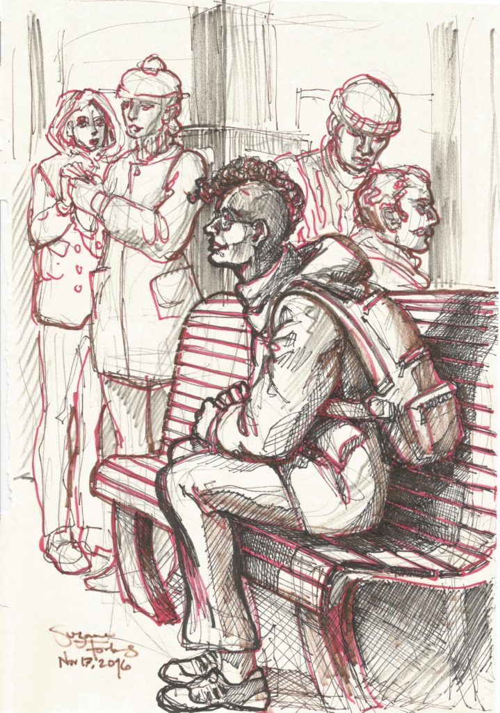 On the platform by Suzanne Forbes Nov 18 2016