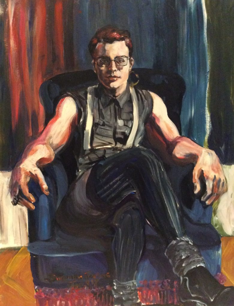 Portrait of DIa by Suzanne Forbes Jan 4 2017