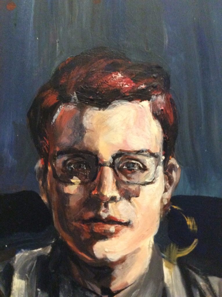 Portrait of Dia by Suzanne Forbes Jan 4 2017