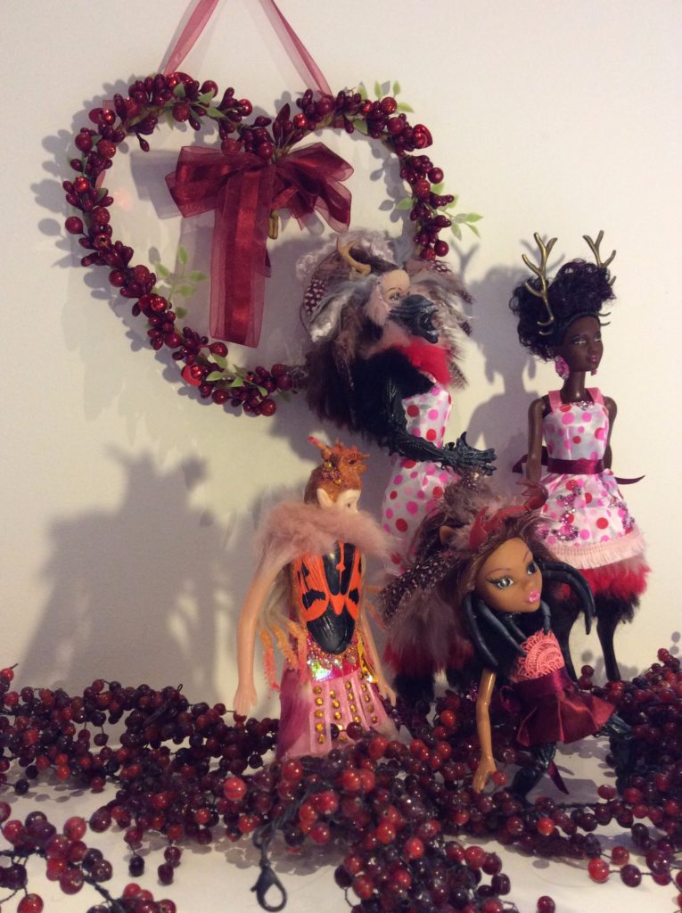 Monster dolls by Suzanne Forbes Feb 2017