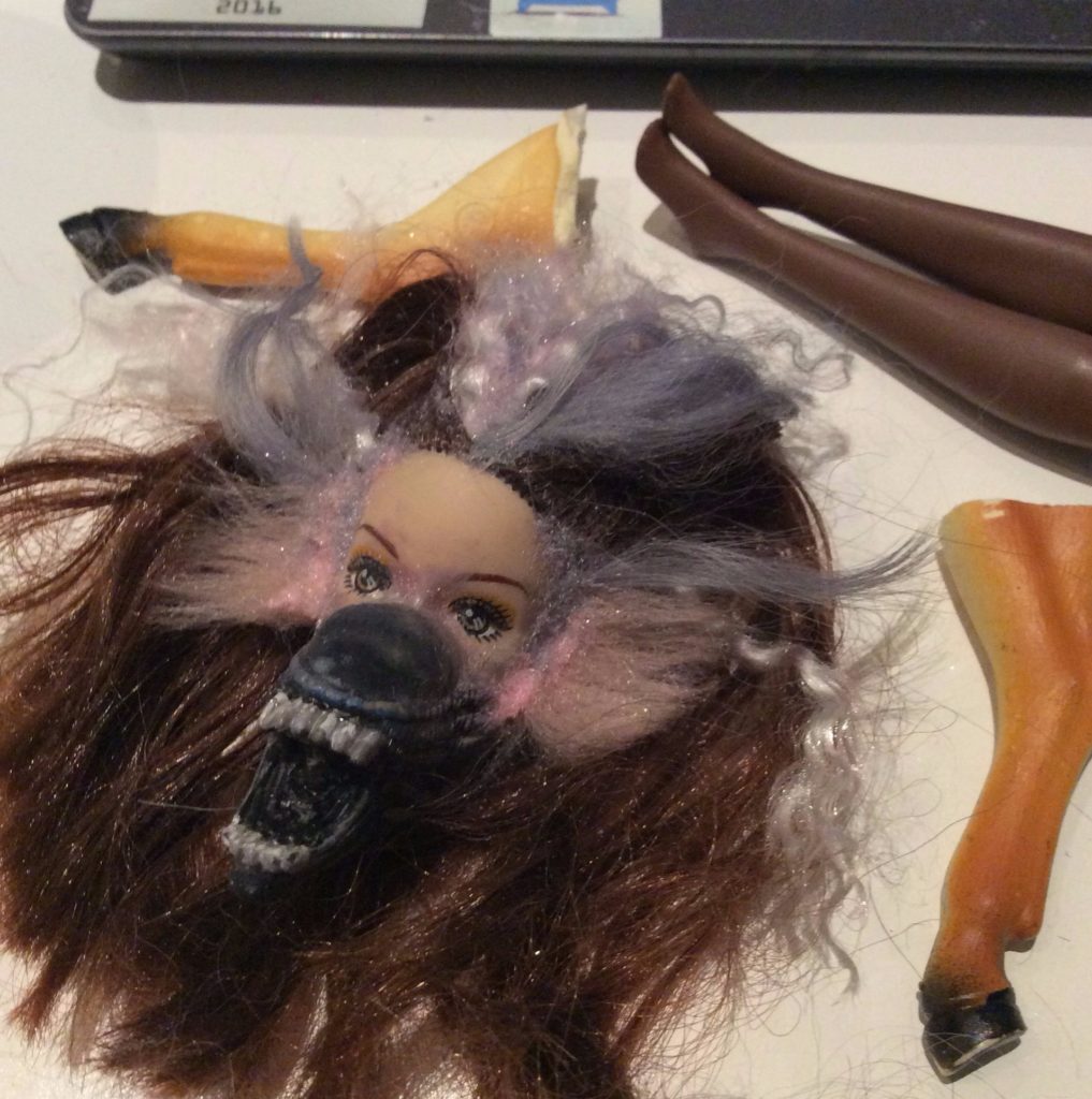 wip doll by Suzanne Forbes