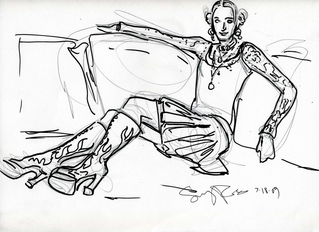 At Marquis Fetish Ball 7 18 09 by Suzanne Forbes