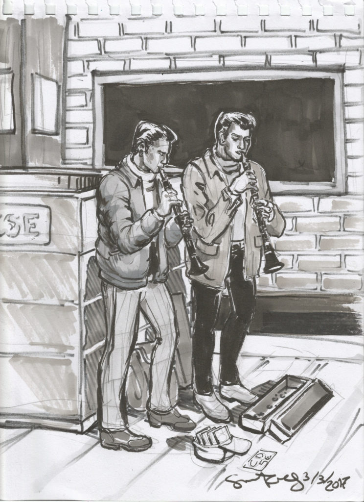 Berlin clarinetists by Suzanne Forbes March 3 2017