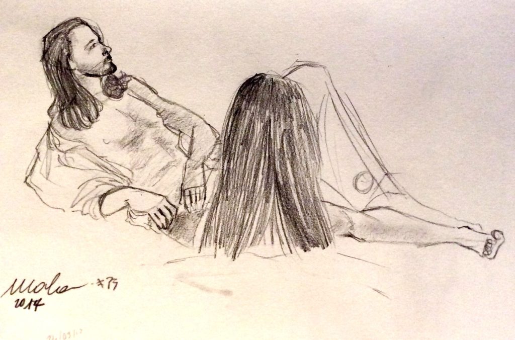 Drawing by Chiara Malasavi March 24 2017