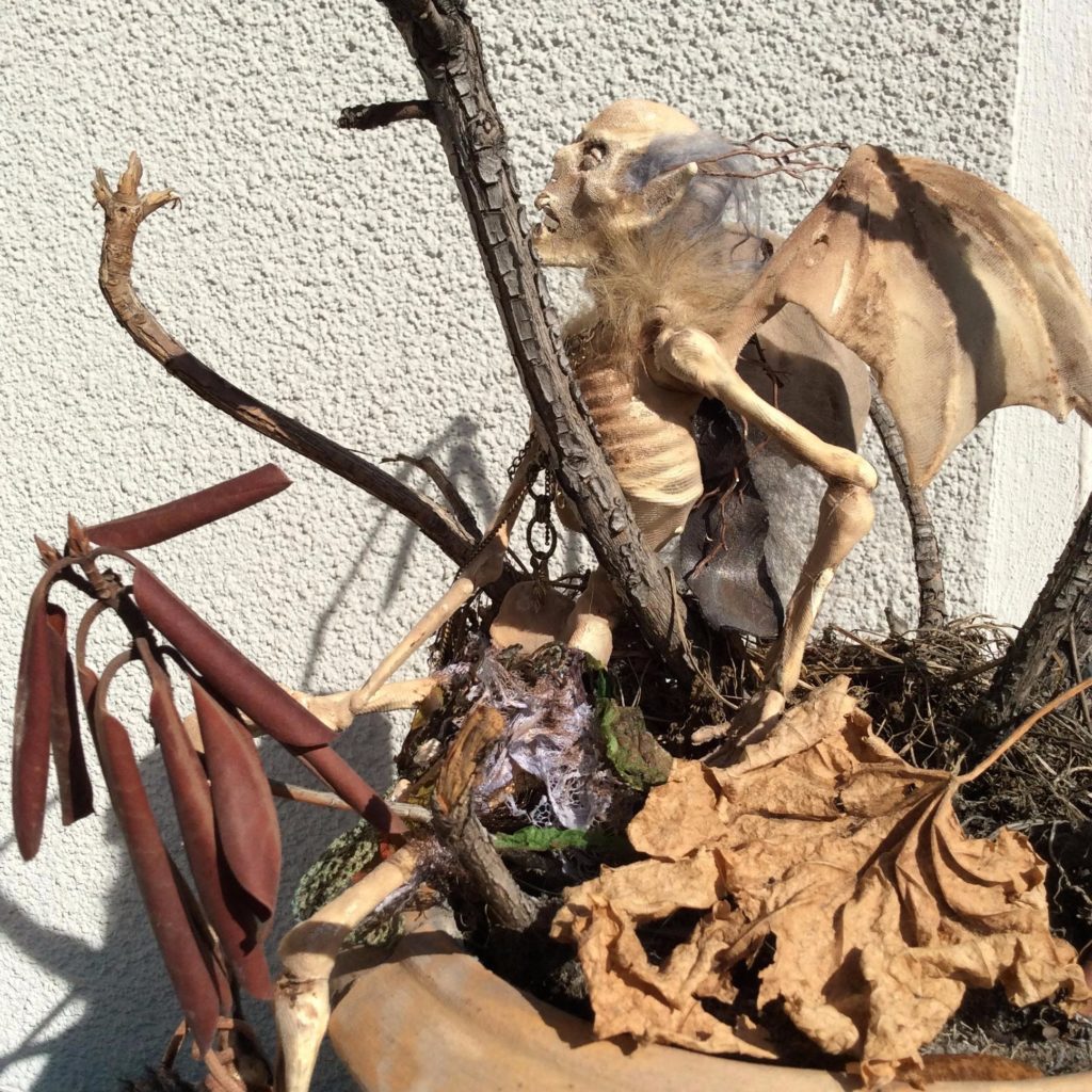 Fairy King mummy doll by Suzanne Forbes March 2017