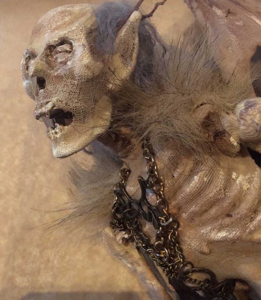 Faery King mummy doll by Suzanne Forbes March 2017