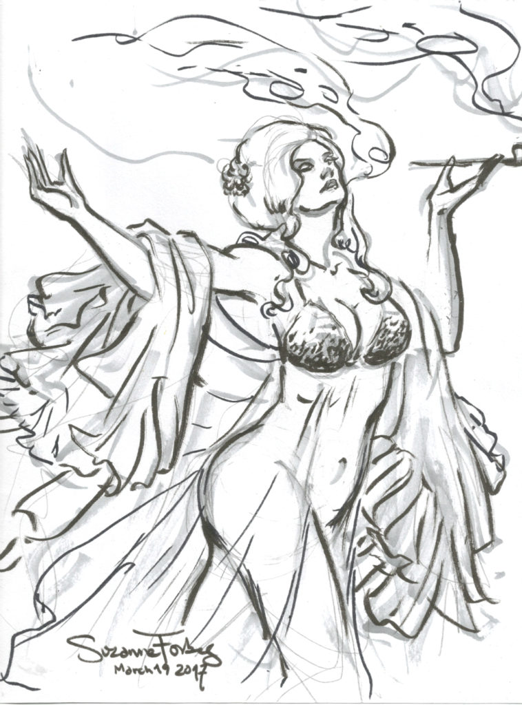 Marlene Von Steenvag at Vaudeville Variety March 19 2017 by Suzanne Forbes