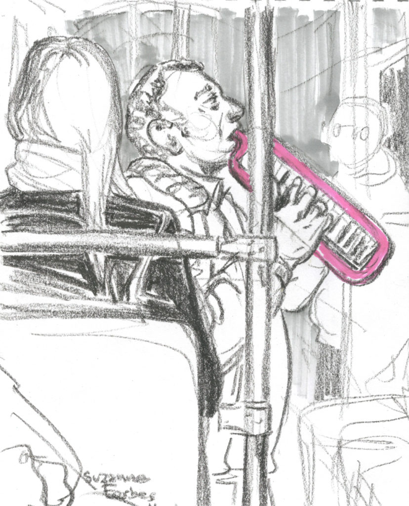 pink musician March 17 2017 Suzanne Forbes