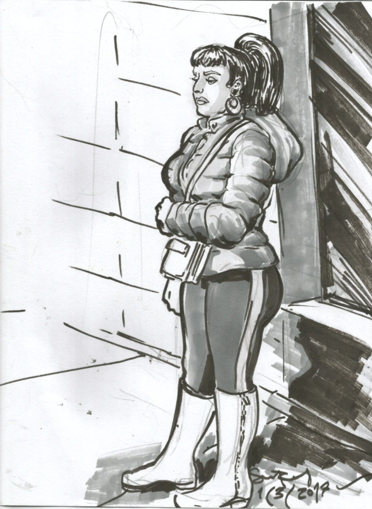 Working at night by Suzanne Forbes March 1 2017