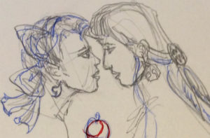 Rahne and Dani 1986 by Rachel Ketchum