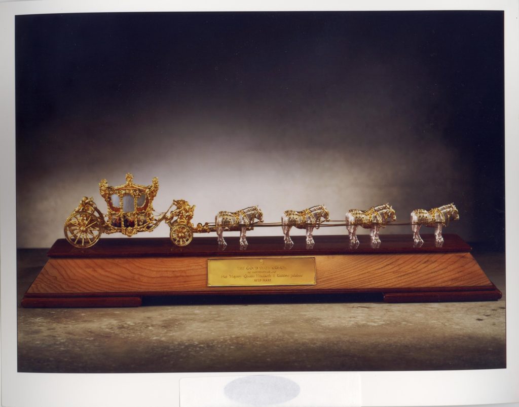 Pall Mall GOldsmiths State Coach model