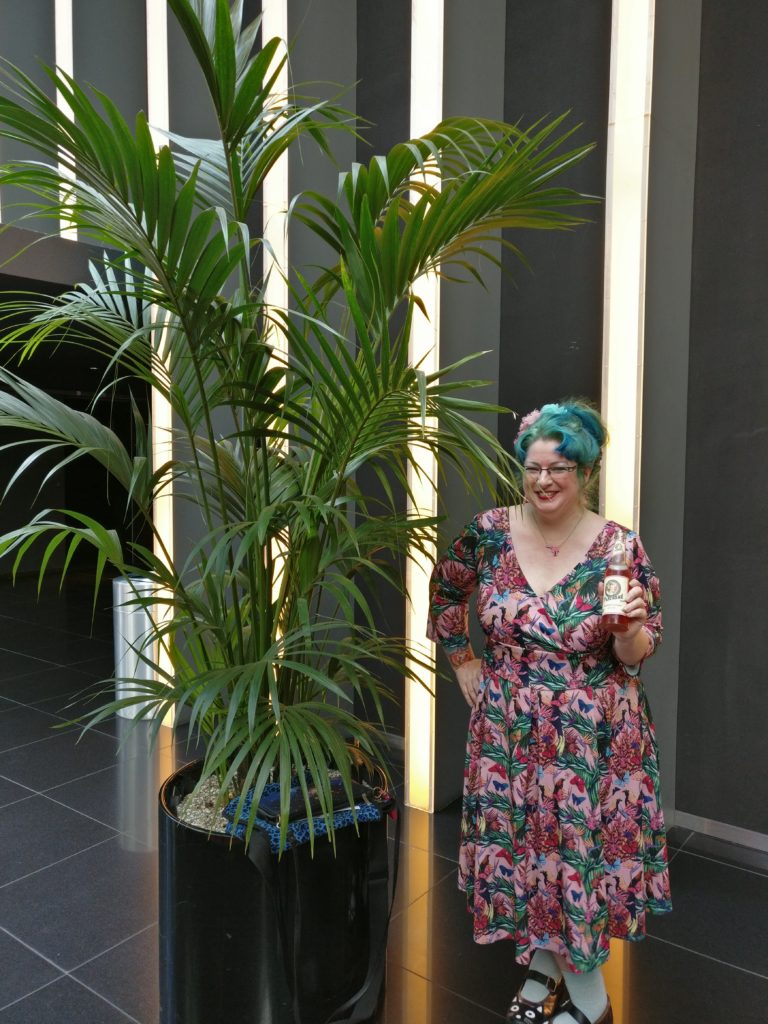 suz in pink dress july 2017 by Dan Schick