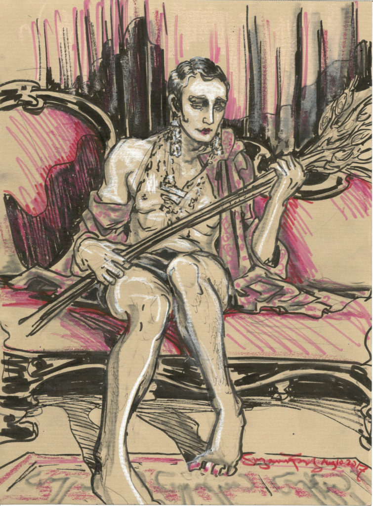 Le Pustra as Sebastian Droste by Suzanne Forbes Aug 10 2017