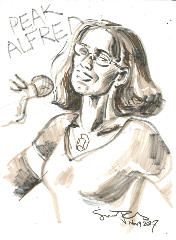 Alfred Ladylike at Uke Boogie Nov 9 2017 by Suzanne Forbes