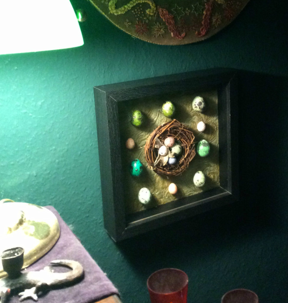 Egg shadowbox by Suzanne Forbes Oct 2017