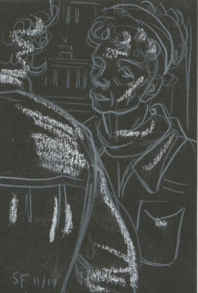 black and white unterwegs ladies november 2017 Suzanne Forbes