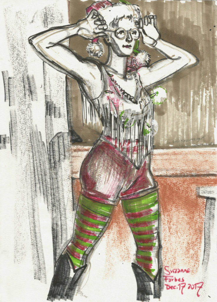 Cheeky Elf Miss Natasha Enquist by Suzanne Forbes Dec 17 2017