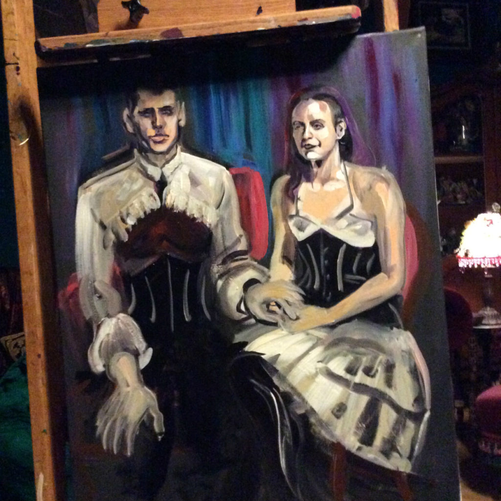 A and C WIP by Suzanne Forbes Jan 3 2018