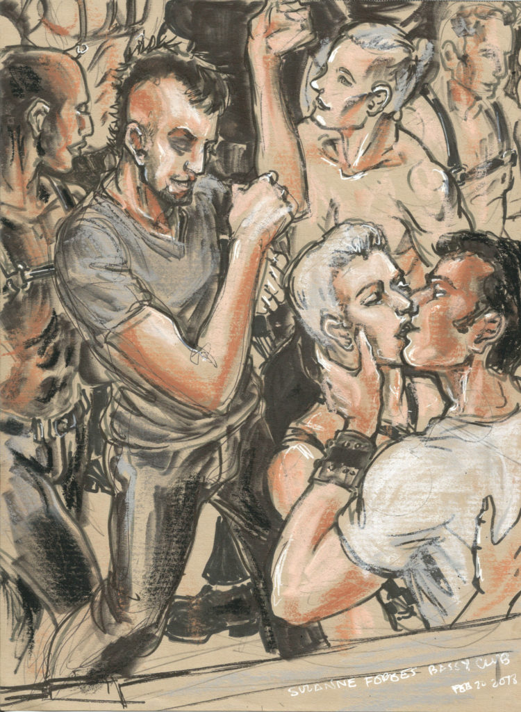 Dancers at Chantals House of Shame by Suzanne Forbes Feb 20 2018