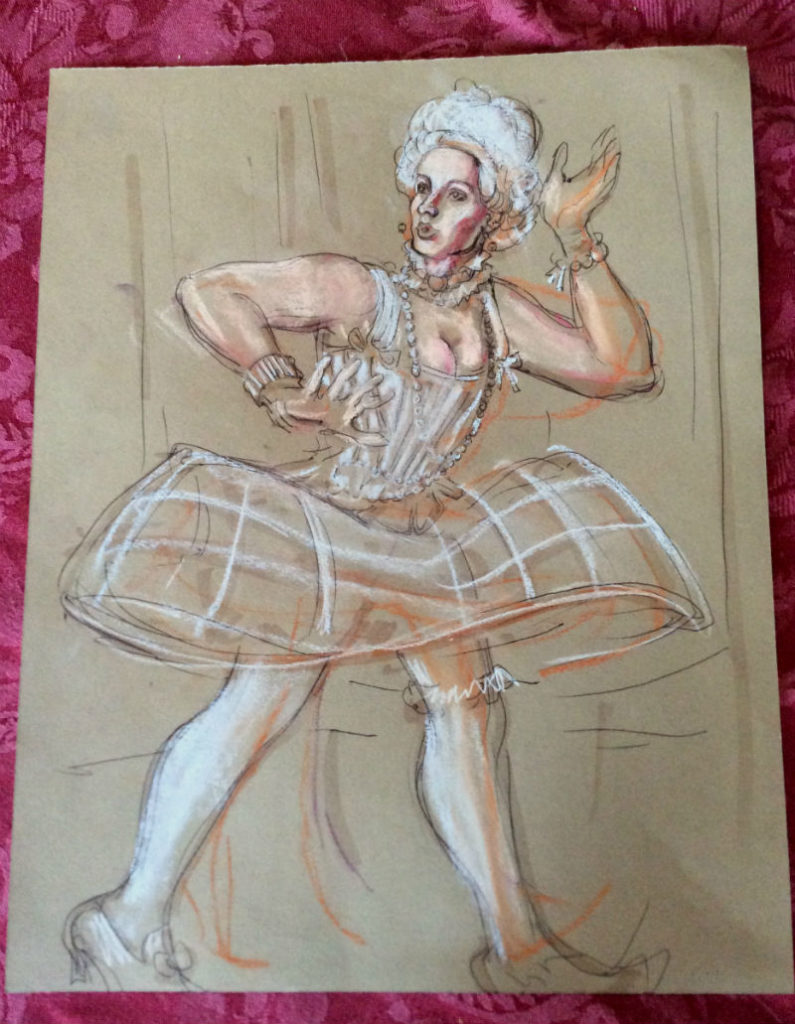 WIP Dr Sketchys Berlin by Suzanne Forbes Feb 2018