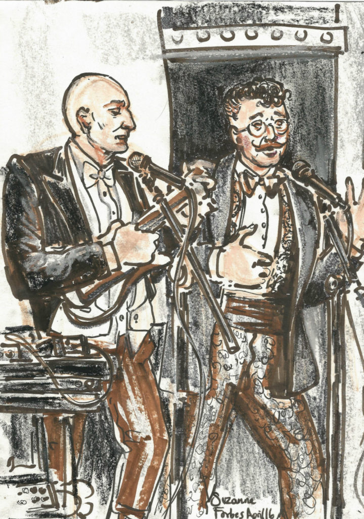 Wrench and Franks at Merlins Berlin Nr 6 by Suzanne Forbes April 16 2018